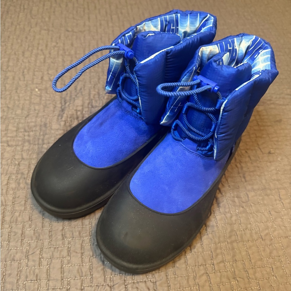 UGG Vibrant Blue and Black Boots